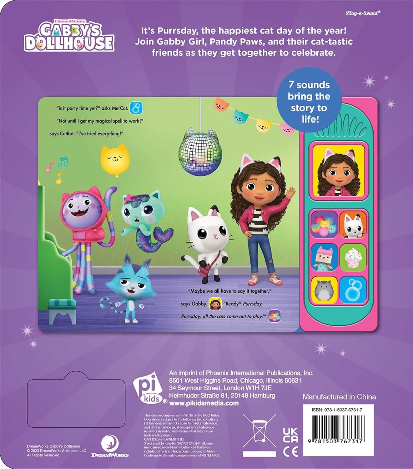 Gabby’s Dollhouse Happy Purrrrday