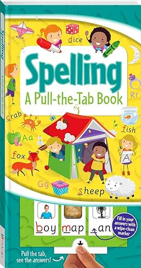 Spelling Pull A Tab Book