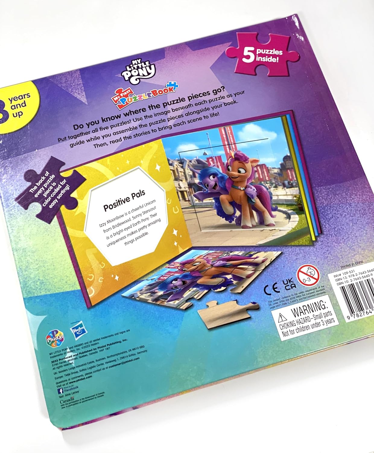 My Little Pony My First Puzzle Book (5 Puzzles Inside)