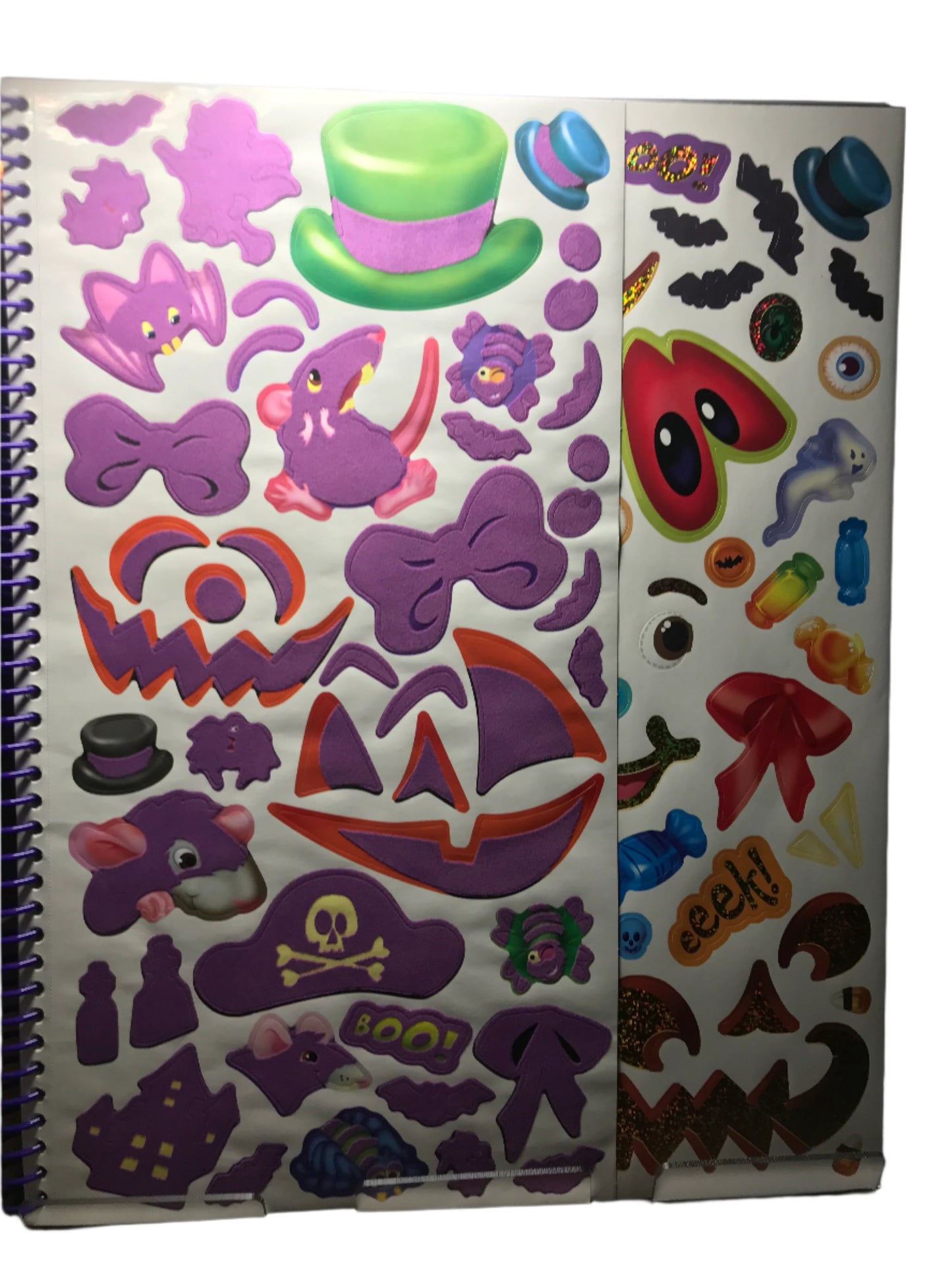 Create A Face Halloween Activity Book