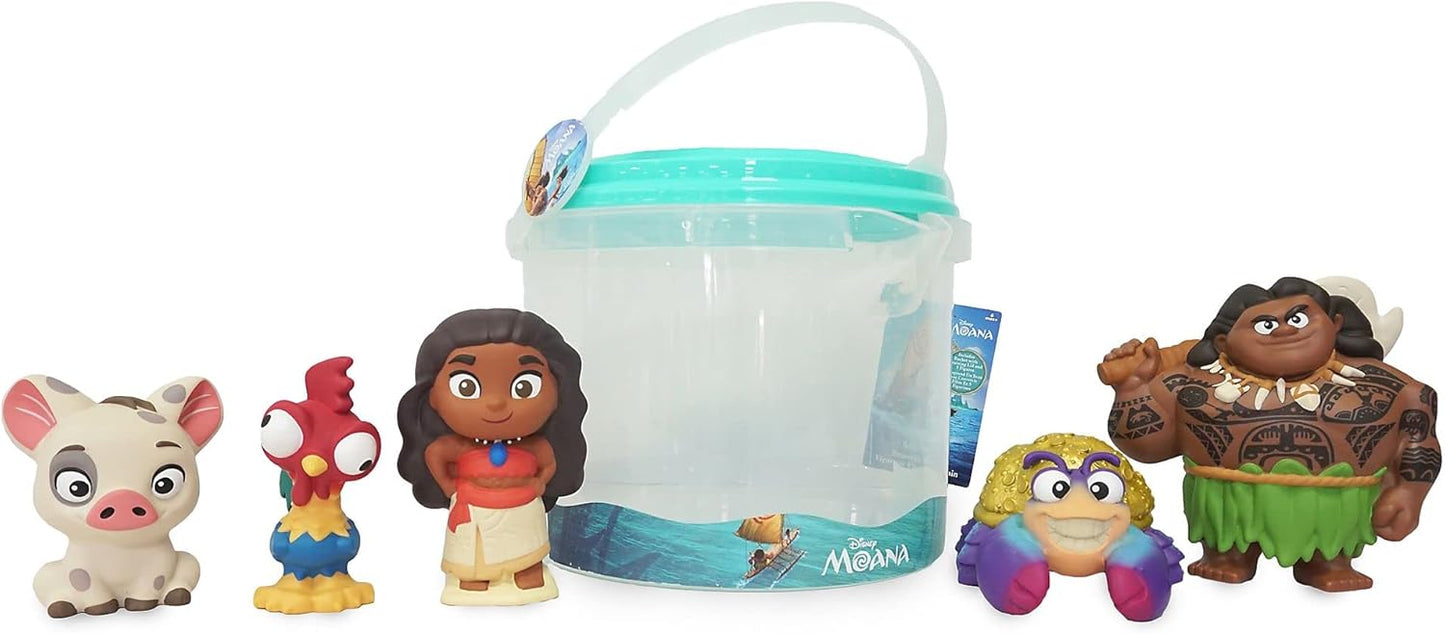 Disney Princess Moana 5 Piece Bath Squirter Set