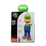 Nintendo Super Mario Movie 15" Luigi Poseable Plush, Stuffed Action Figure