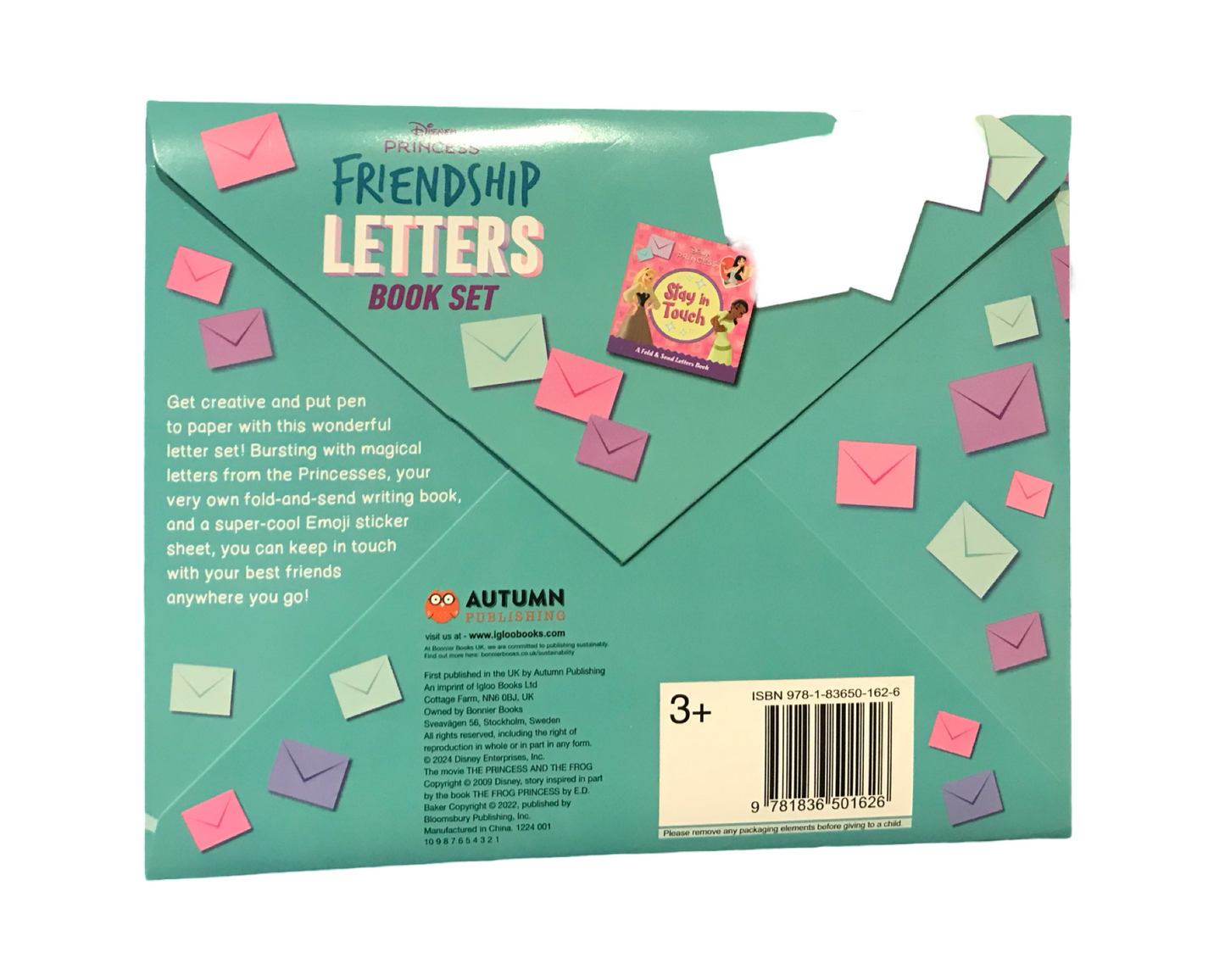 Disney Princess Friendship Letters Book Set