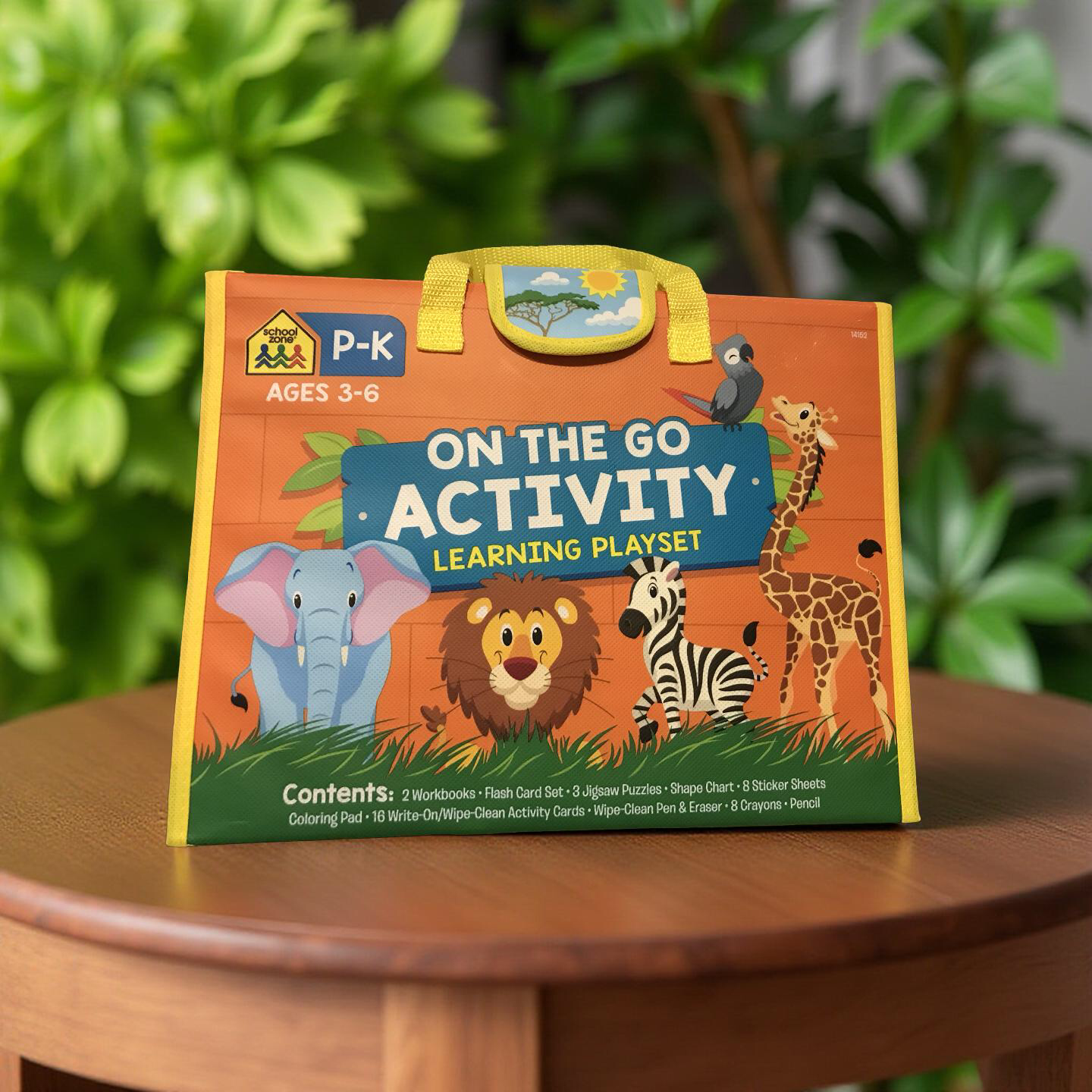 School Zone On The Go Activity Learning Playset
