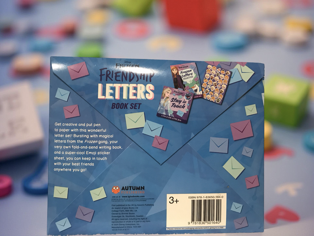 Disney Frozen Friendship Letters Book Set