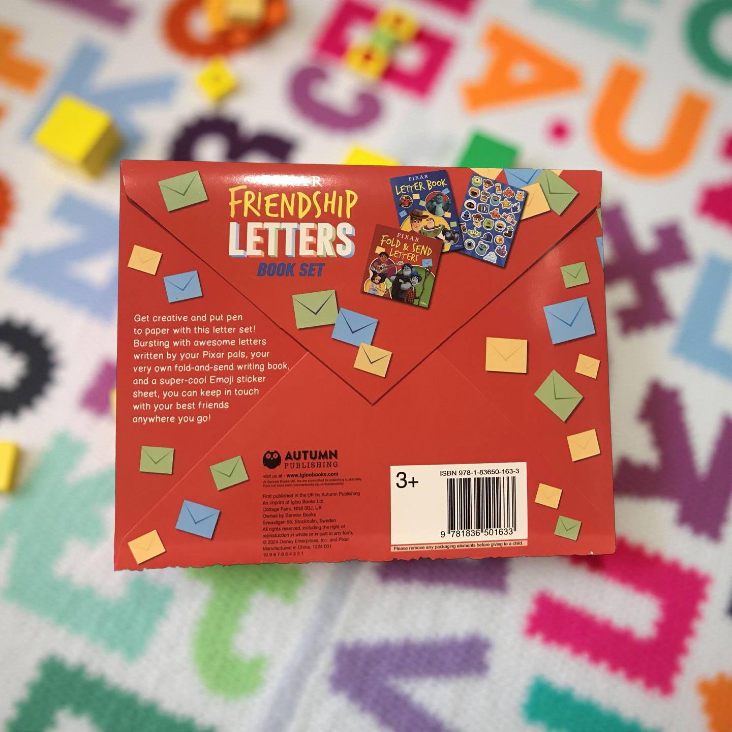 Pixar Friendship Letters Book Set