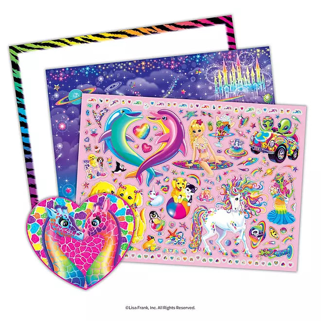 Lisa Frank Giant Sticker Activity Pad