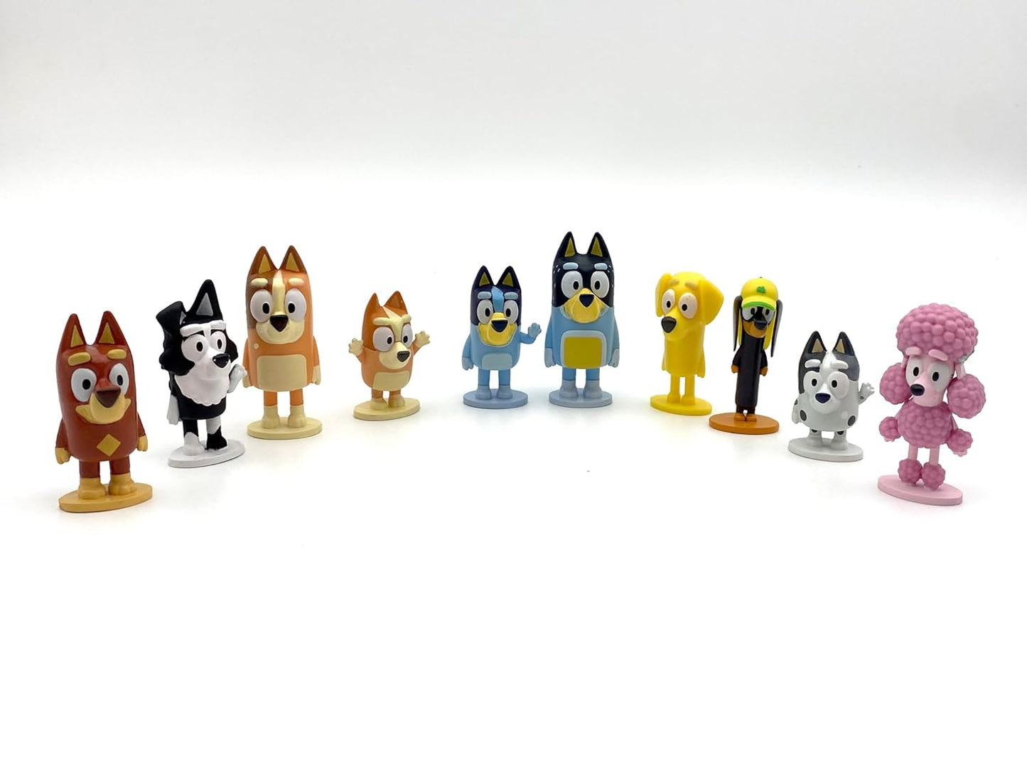 Bluey My Busy Books - Storybook, 10 figurines, Playmat