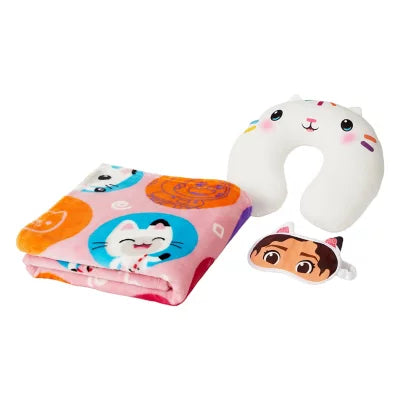 Gabby’s Dollhouse Kids 3 Piece Character Travel Set