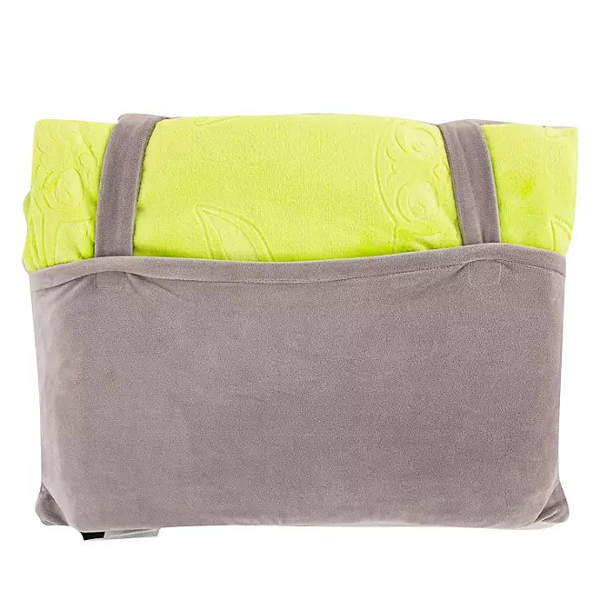 The Child Mandalorian 2 pc Pillow Pocket Throw Set