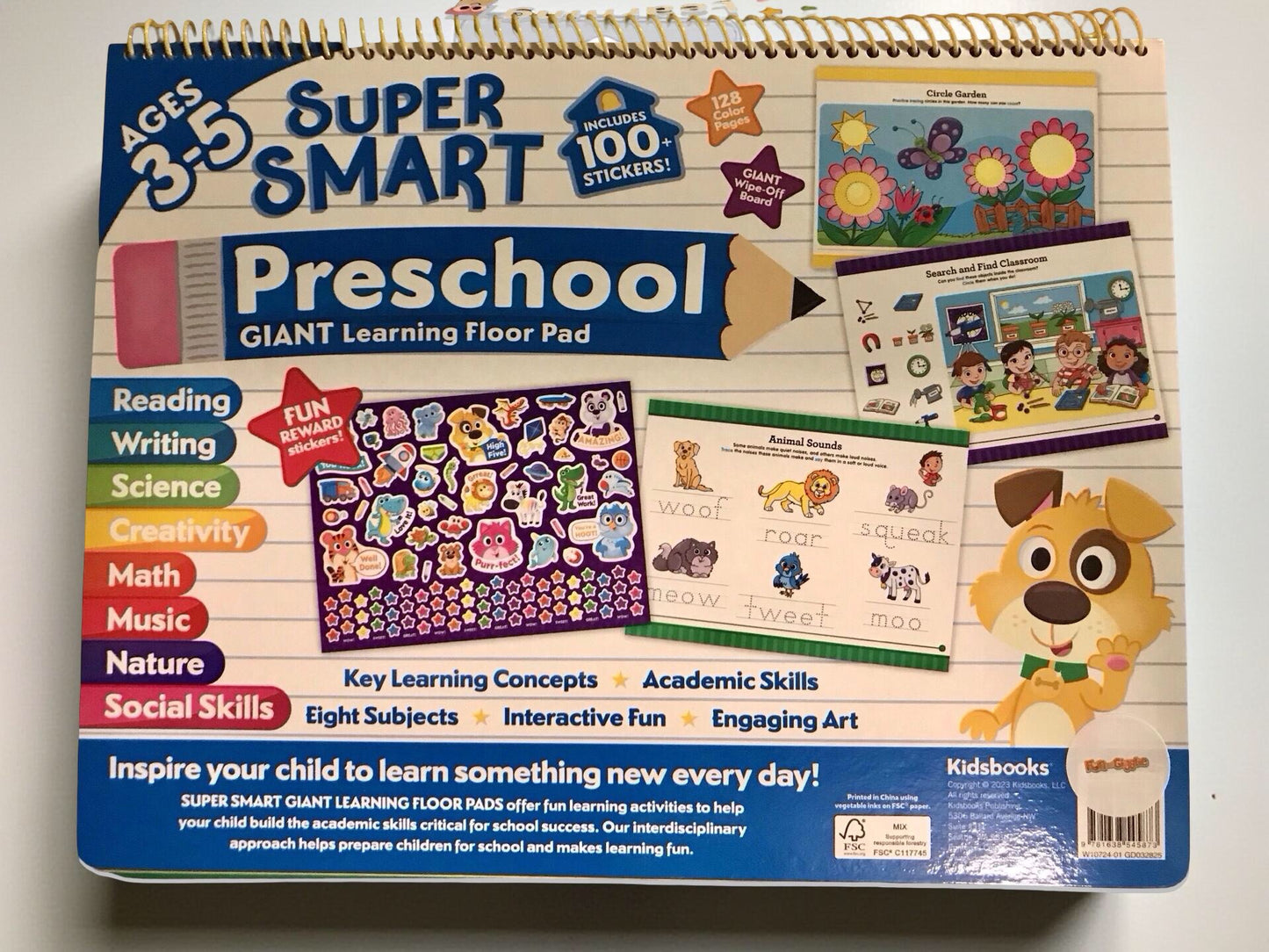 Super Smart Preschooler Giant Activity Floor Pad