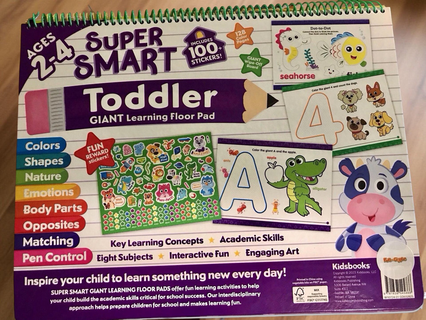 Super Smart Toddler Giant Activity Floor Pad