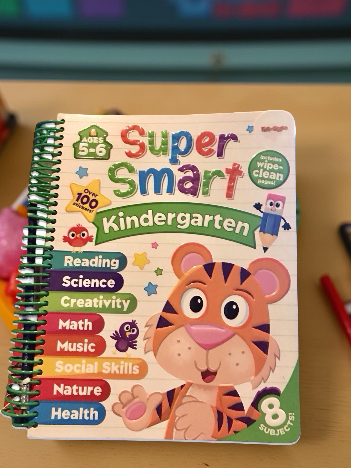 Super Smart Kindergarten Workbook