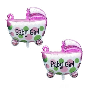 Baby Girl Stroller Balloon