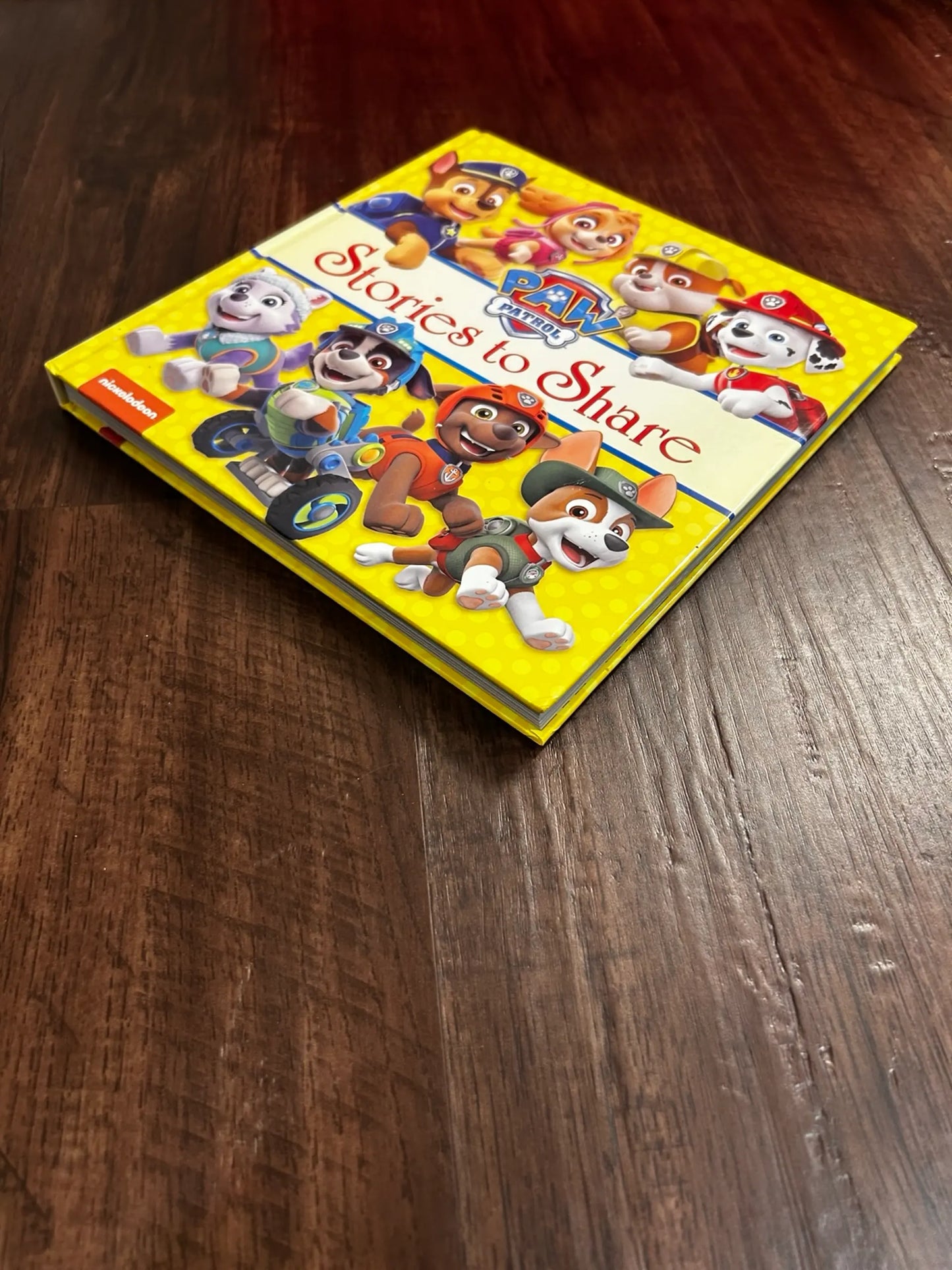 Paw Patrol Stories To Share Book (Hardcover)