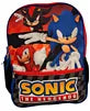Sonic Backpack, Lunch Bag, Water Bottle, Zip Case and Carabiner, 5-Piece Set