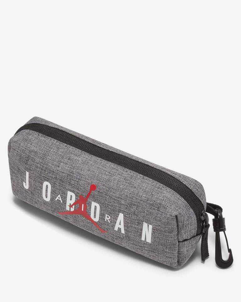 Jordan Big Boys Air School Backpack and Pencil Case, 2 Piece Set Size Large Color Heather