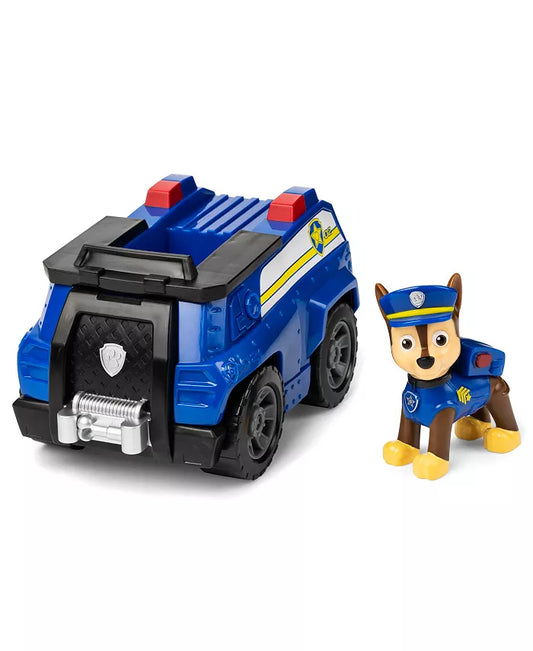 Chase Paw Patrol Cruiser Vehicle with Collectible Figure for Kids Age 3 and Up