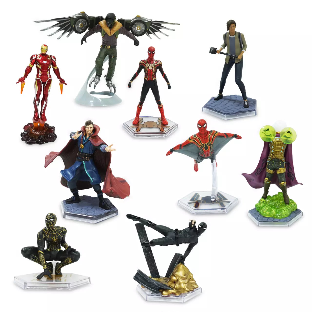 Spiderman No Way Home Deluxe Figure Play Set