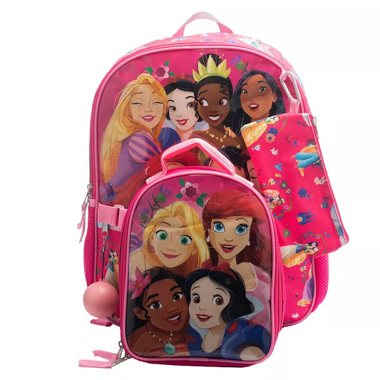 Bioworld Princess 5 Piece Backpack Set