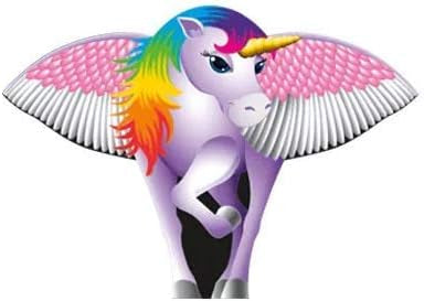 X Kites - Fantasy Fliers Unicorn Nylon Kite 40 inches Wide