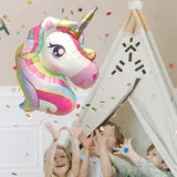 52 Inch Multi-Color Unicorn Party Foil Balloon