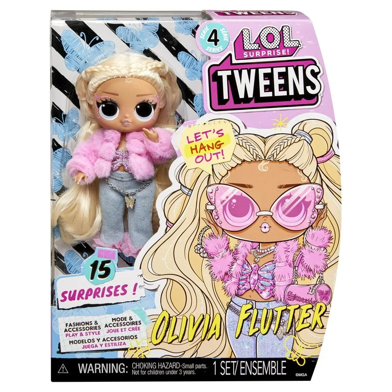 LOL Surprise Tweens Series 4 Doll Olivia Flutter with 15 Surprises and Fabulous Accessories