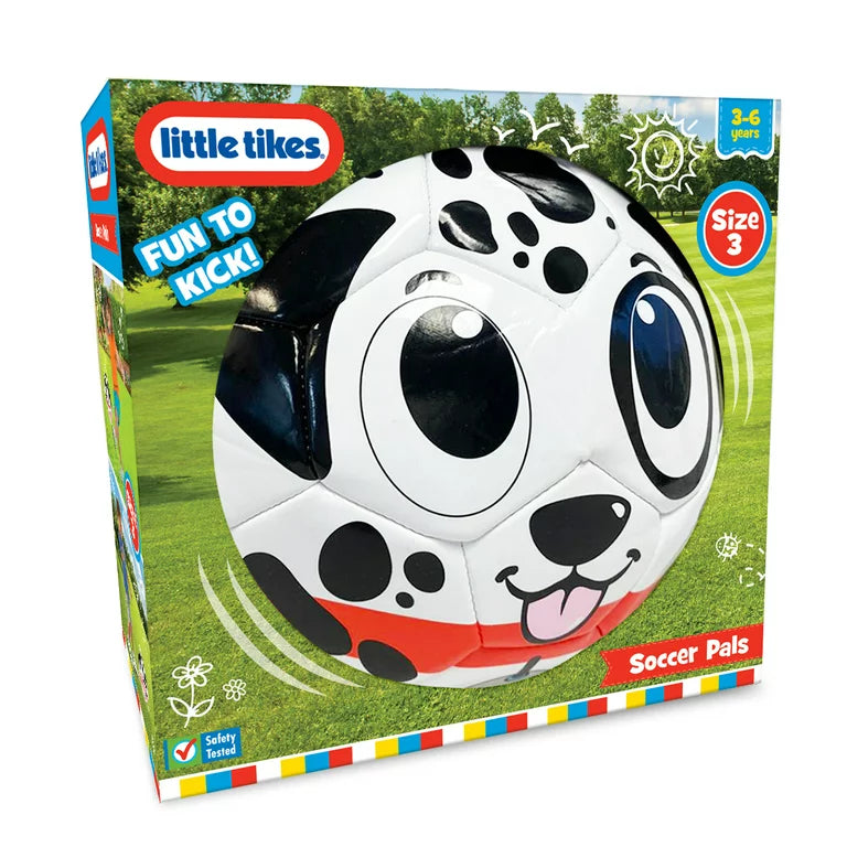 Little Tikes Soccer Pal Dalmatian, Size 3 Sports Ball for Kids Ages 3 and Up