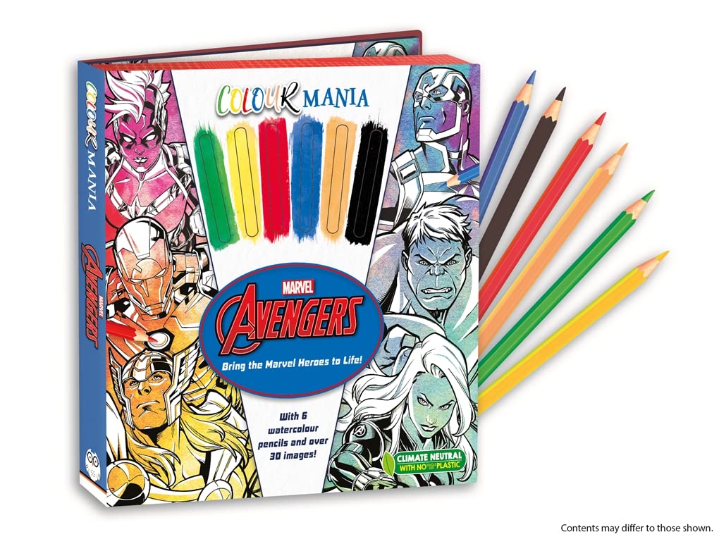 Marvel Avengers Color Mania