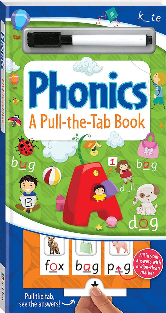 Phonics - Pull A Tab Book