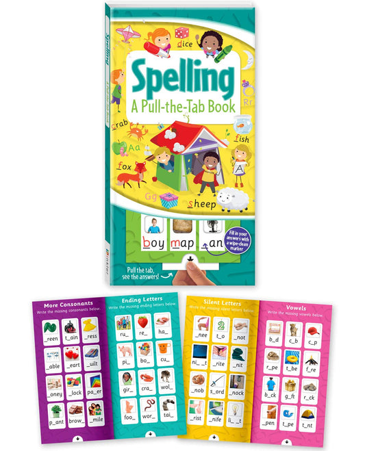 Spelling Pull A Tab Book