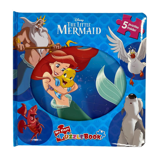 Disney The Little Mermaid My First Puzzle Book (5 Puzzles Inside)