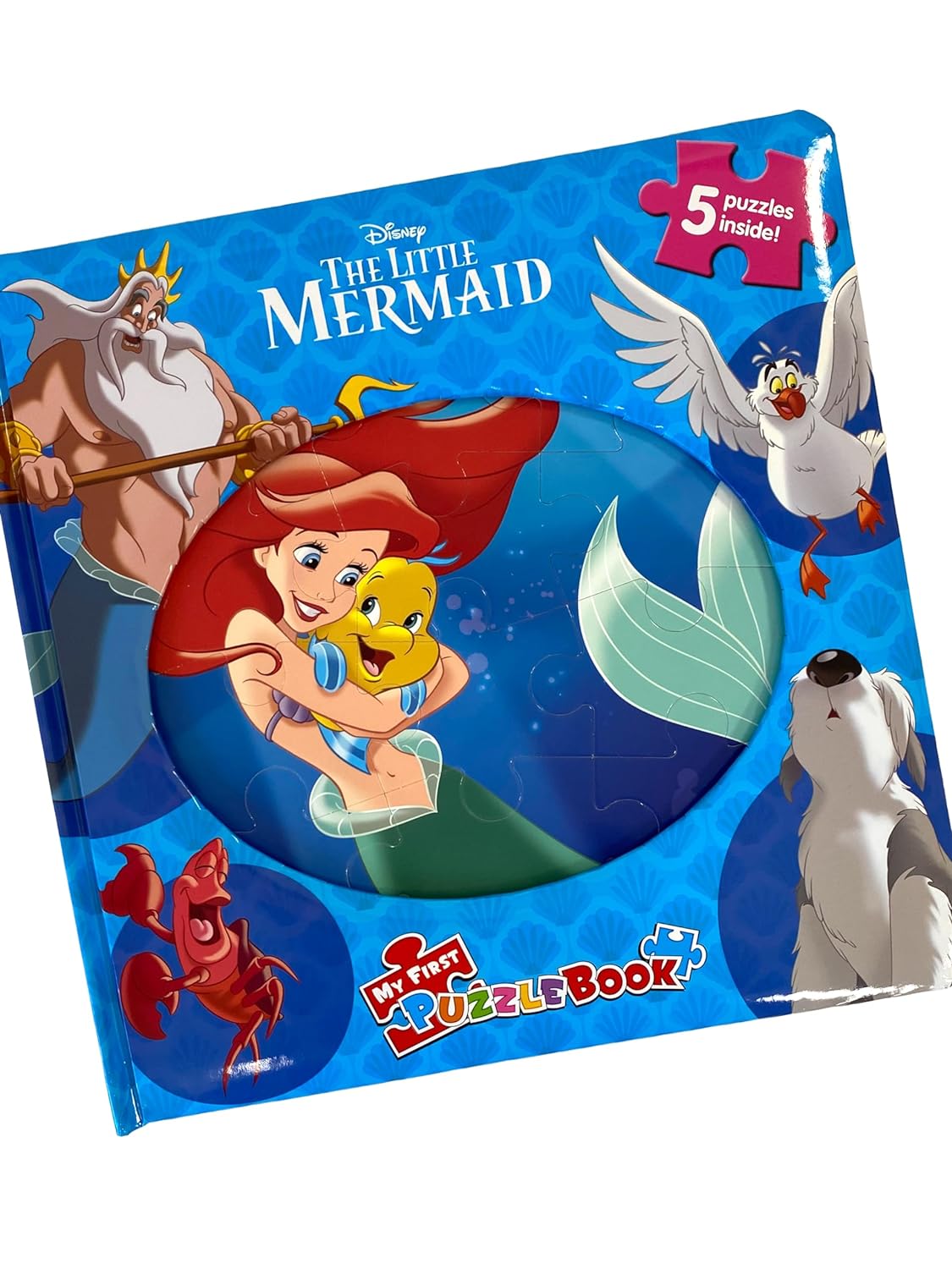 Disney The Little Mermaid My First Puzzle Book (5 Puzzles Inside)