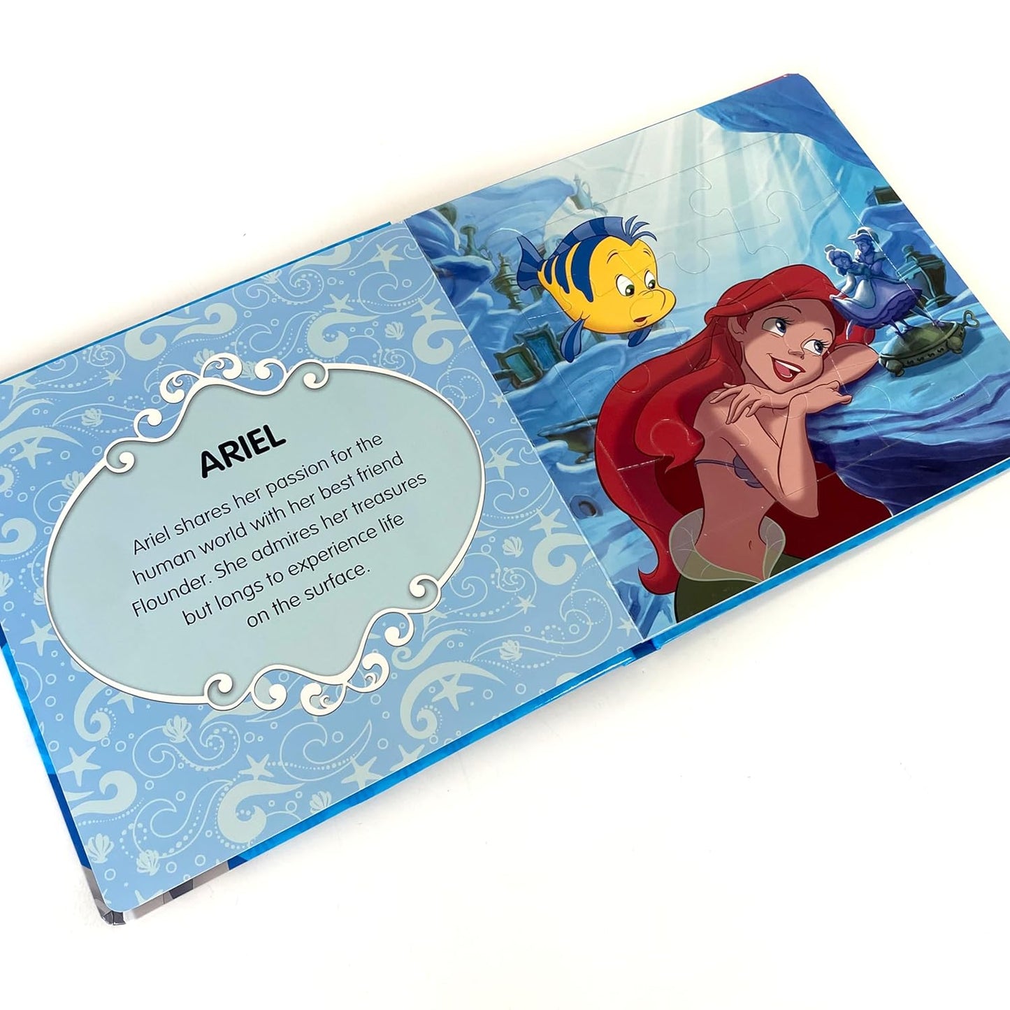 Disney The Little Mermaid My First Puzzle Book (5 Puzzles Inside)