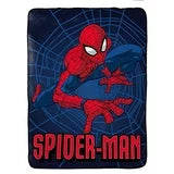 Spiderman Web Crawler 4.5 Pounds Weighted Throw Blanket 36x48