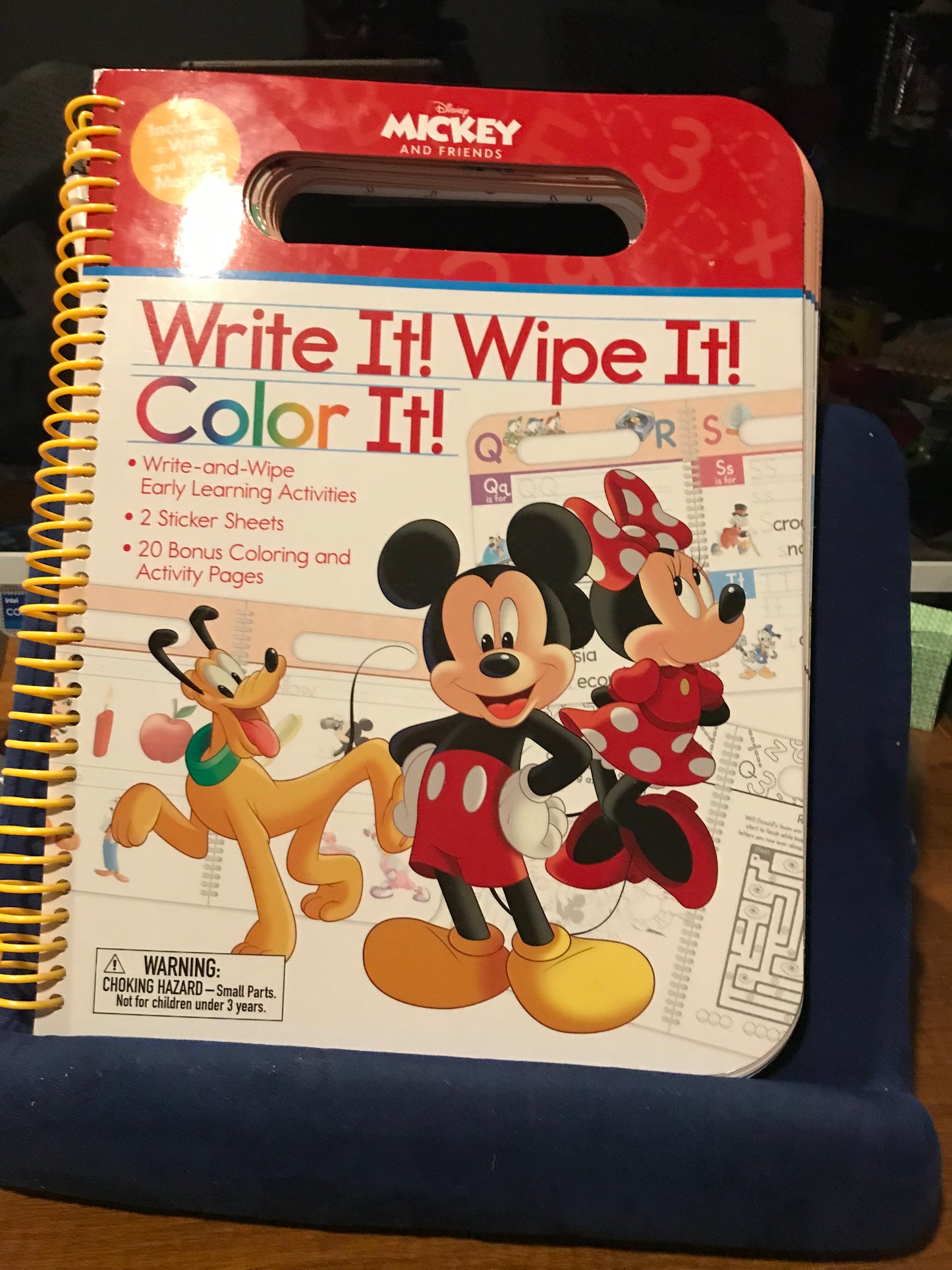 Disney and Friends Write It Wipe It Color It