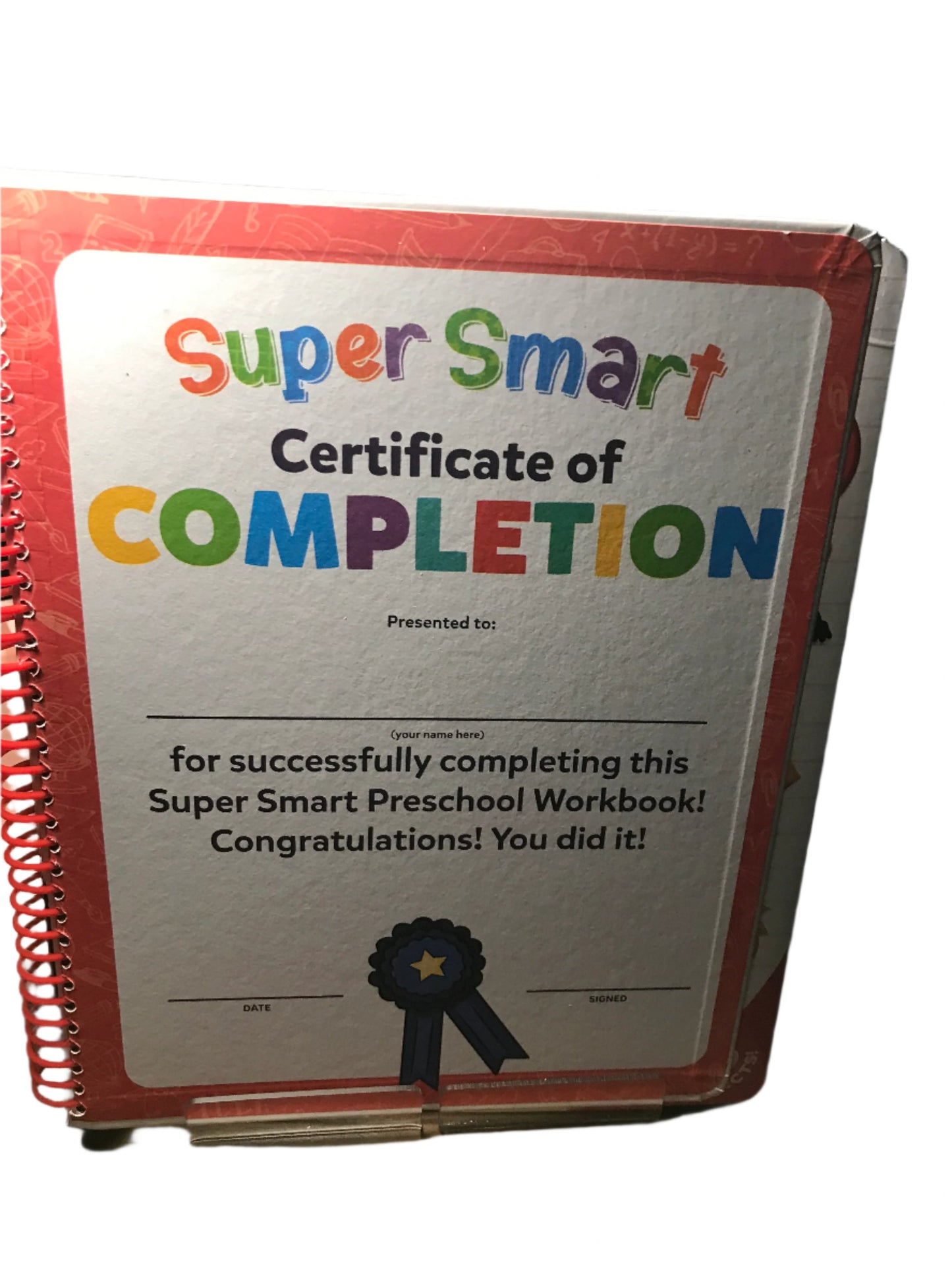 Super Smart PreSchooler Activity Book