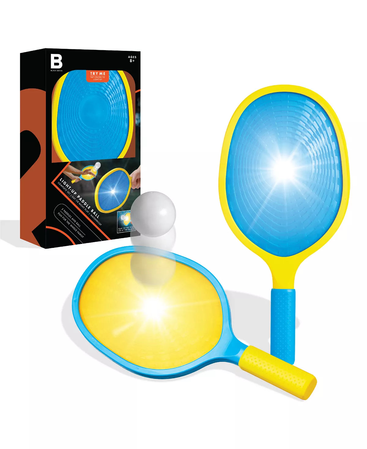 Light Up Paddle Ball Set, 3 Piece