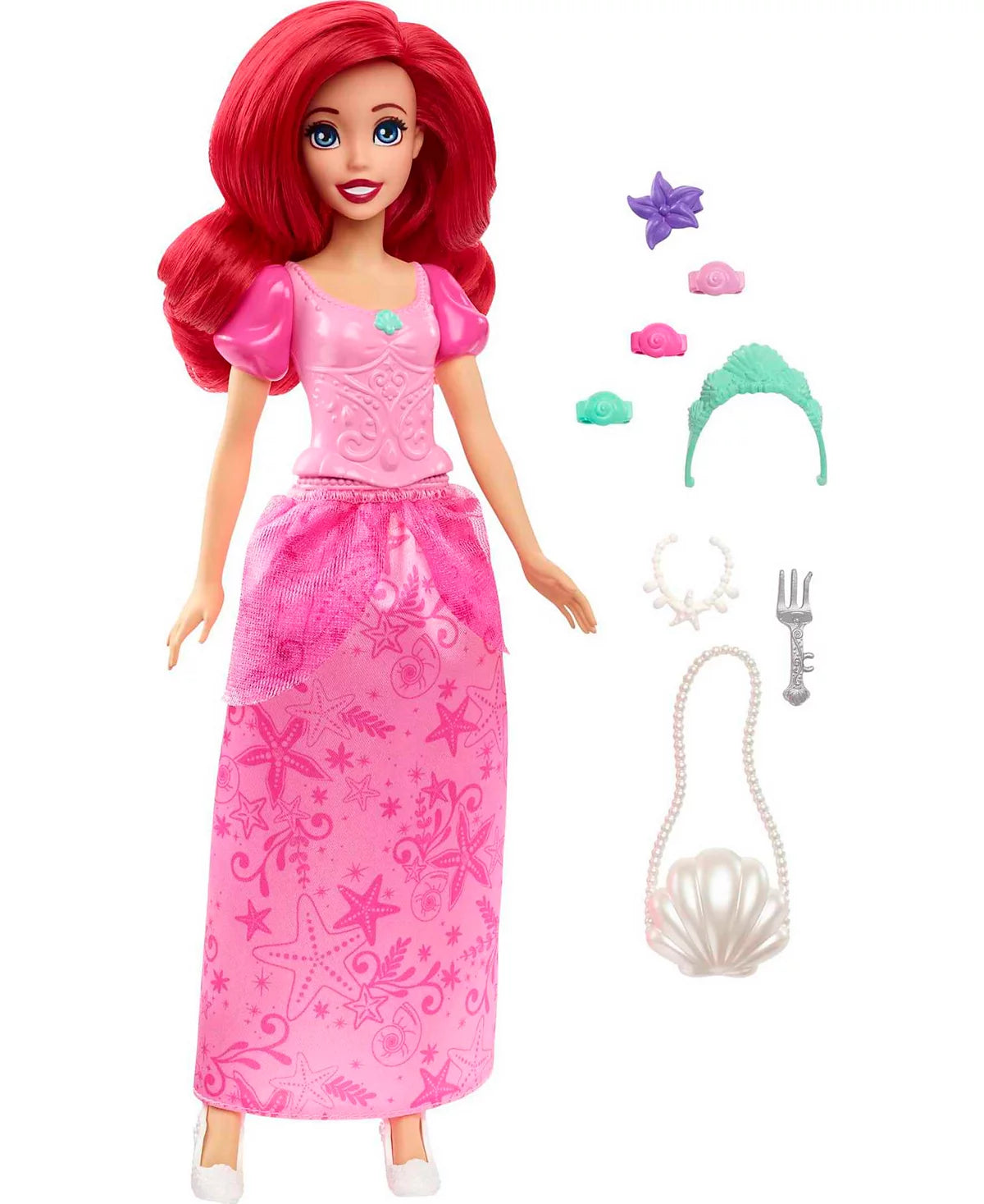 Backpack Princess Little Mermaid Getting Ready Ariel Doll