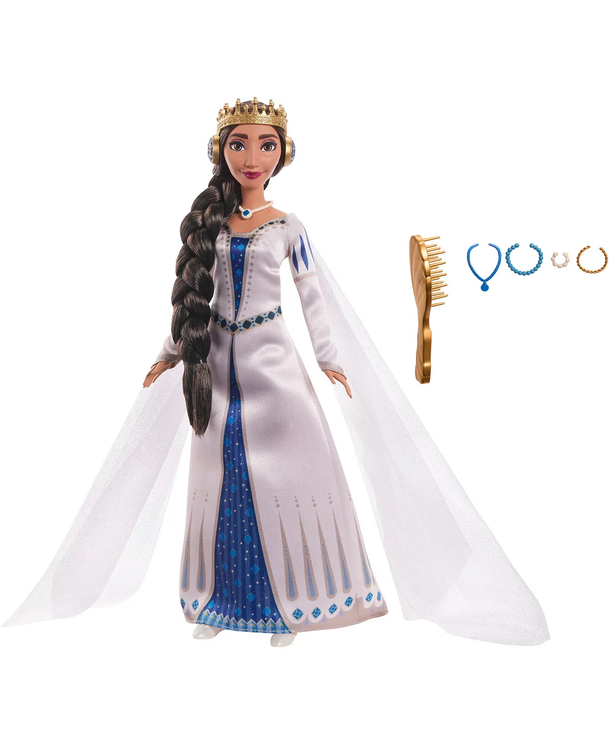 Wish Disney's Queen Amaya of Rosas Fashion Doll, Posable Doll & Accessories