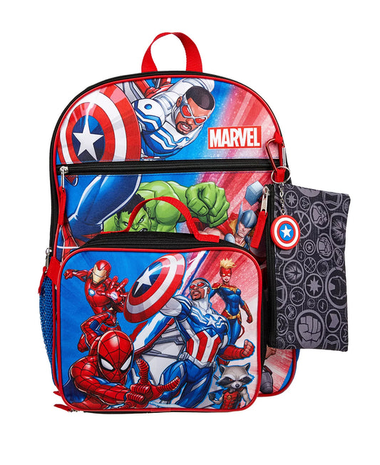 Avengers Boy’s 5 Piece Backpack Set