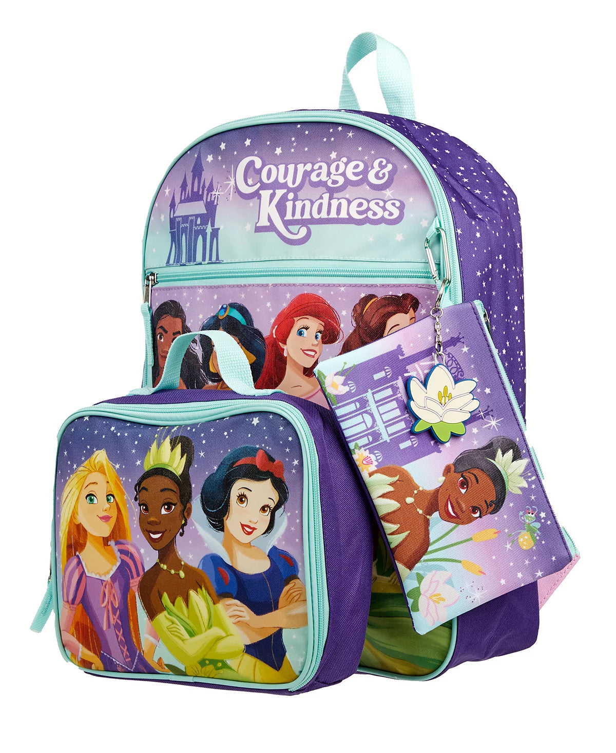 Frozen Girl’s Disney Princess 5 Piece Backpack Set