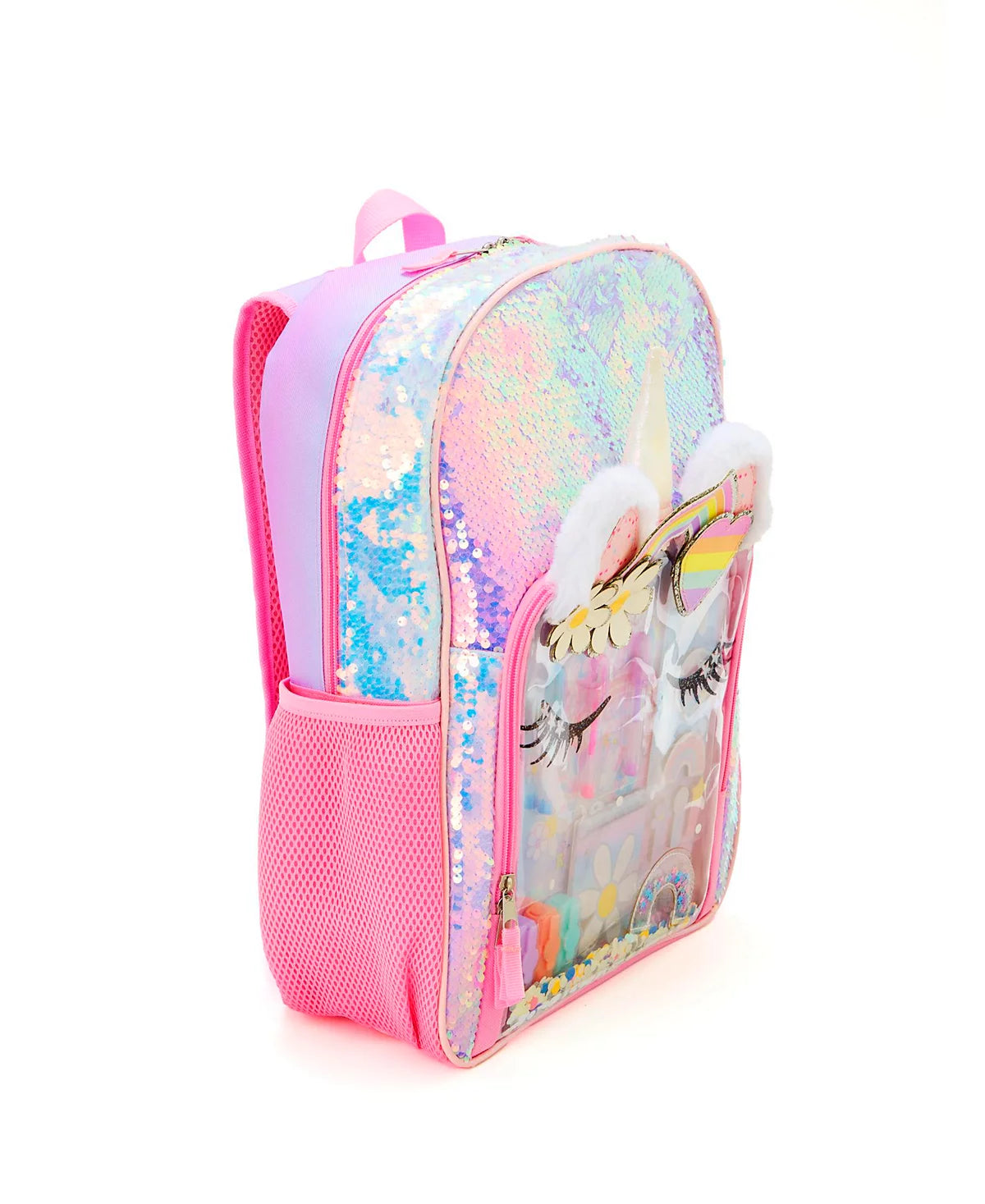 InoMocean Girl’s Unicorn Backpack Stationary Set