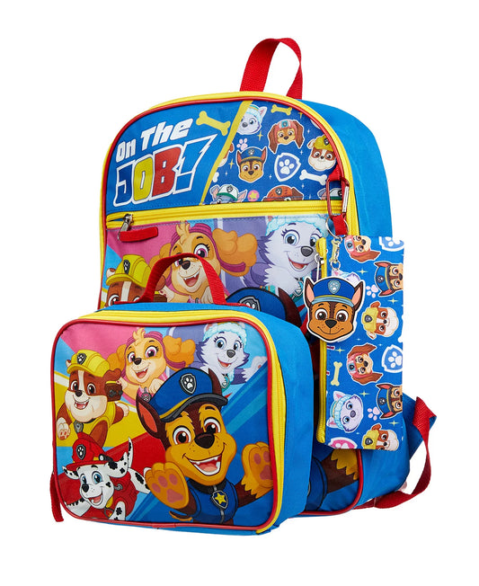 Paw Patrol 5 Piece Backpack Set