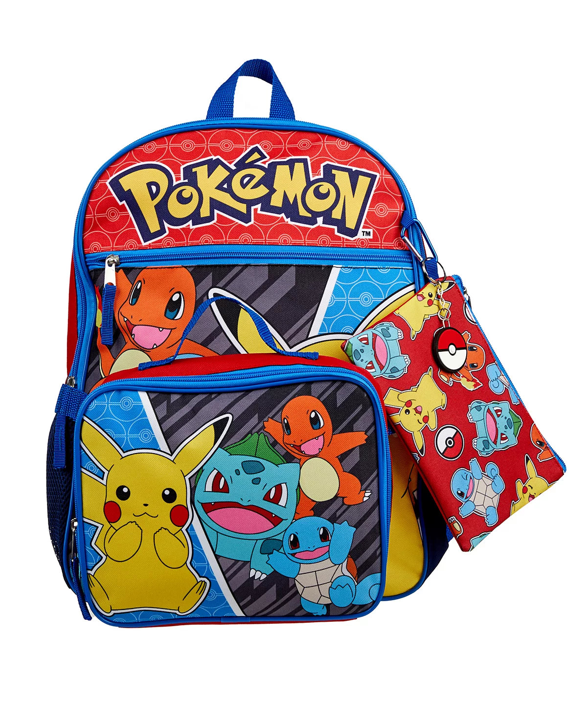 Pokémon Boys 5 Piece Backpack Set