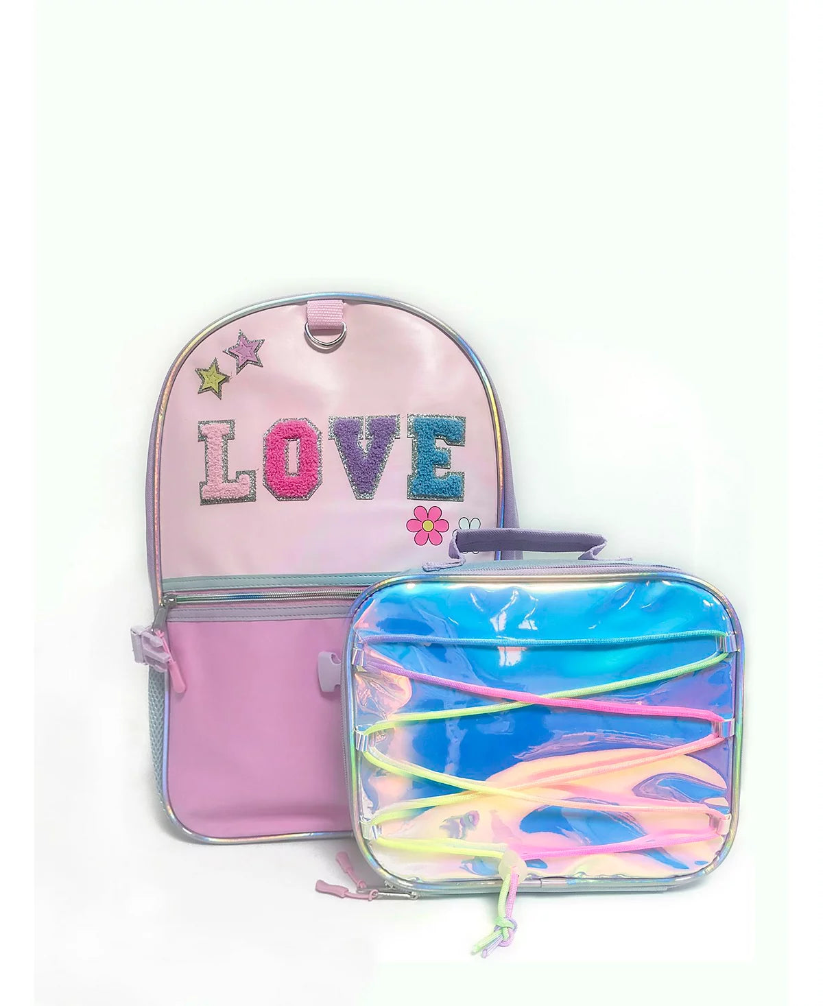 Girls Love 3 Piece Backpack Set