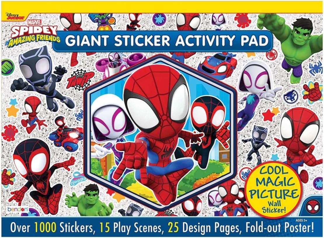 Spidey and his Amazing Friends Giant Sticker Activity Pad