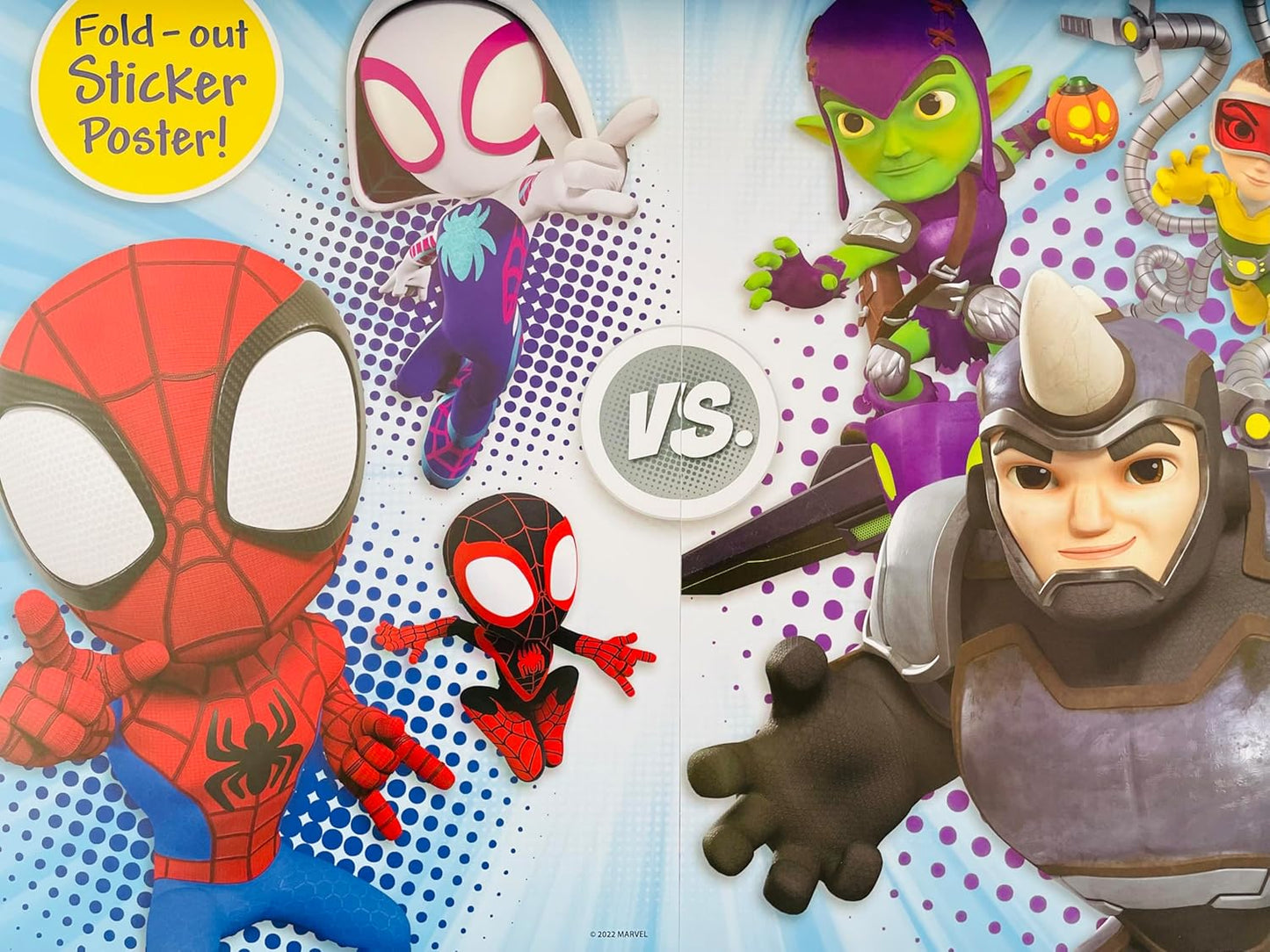 Spidey and his Amazing Friends Giant Sticker Activity Pad