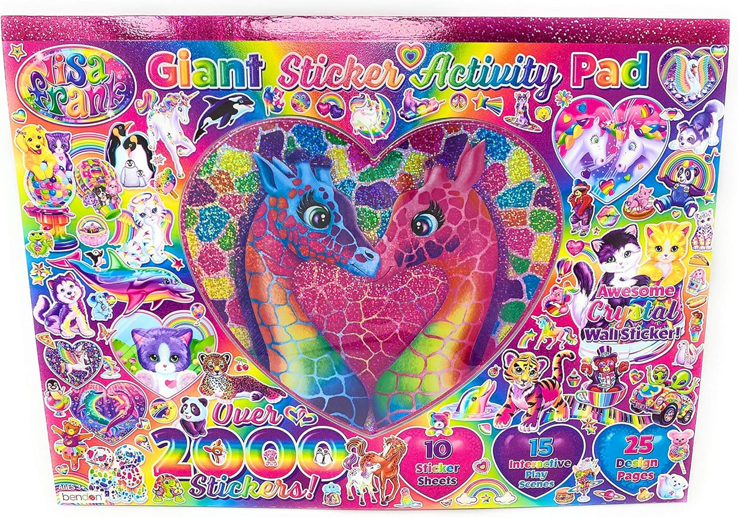 Lisa Frank Giant Sticker Activity Pad