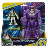 Imaginext and Disney Buzz Lightyear - Battle Blast Zurg Space Robot Action Figure